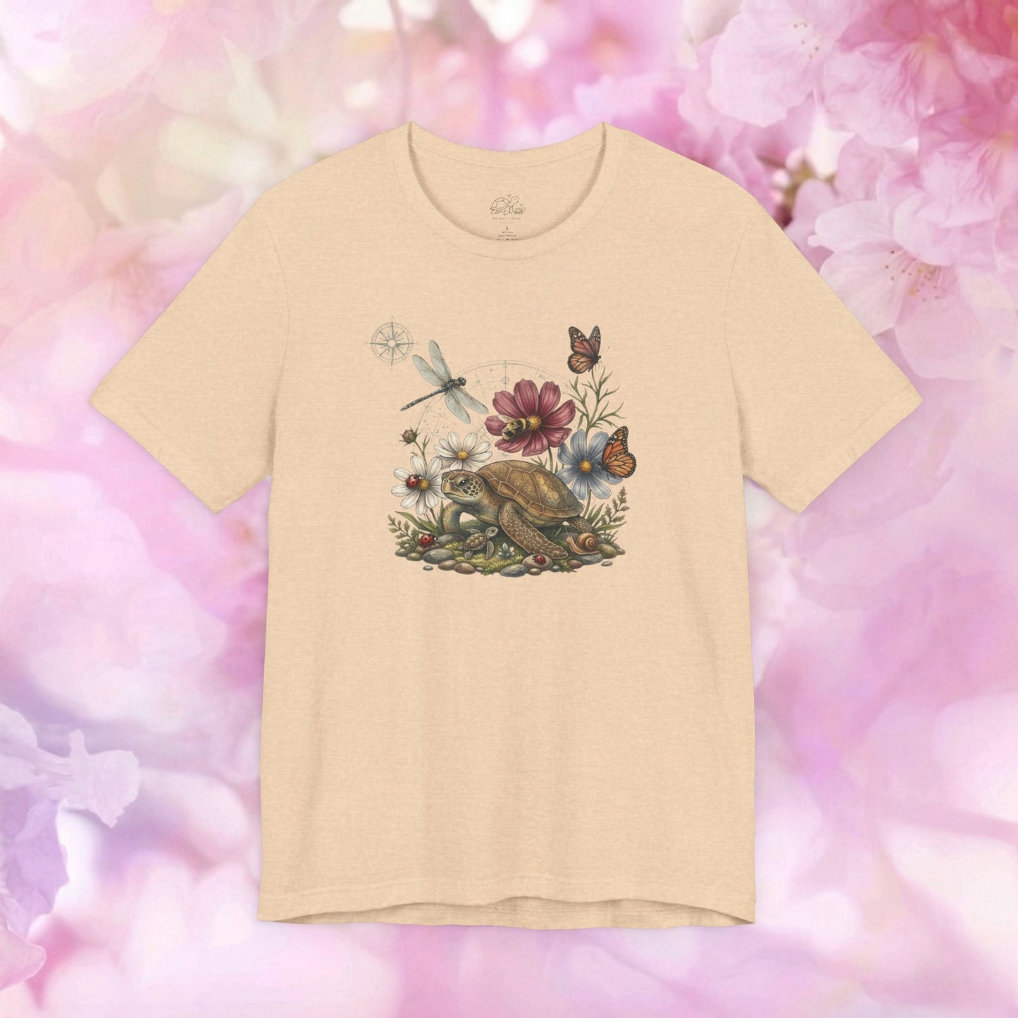Garden Discoveries Turtle & Friends - Unisex Jersey Tee