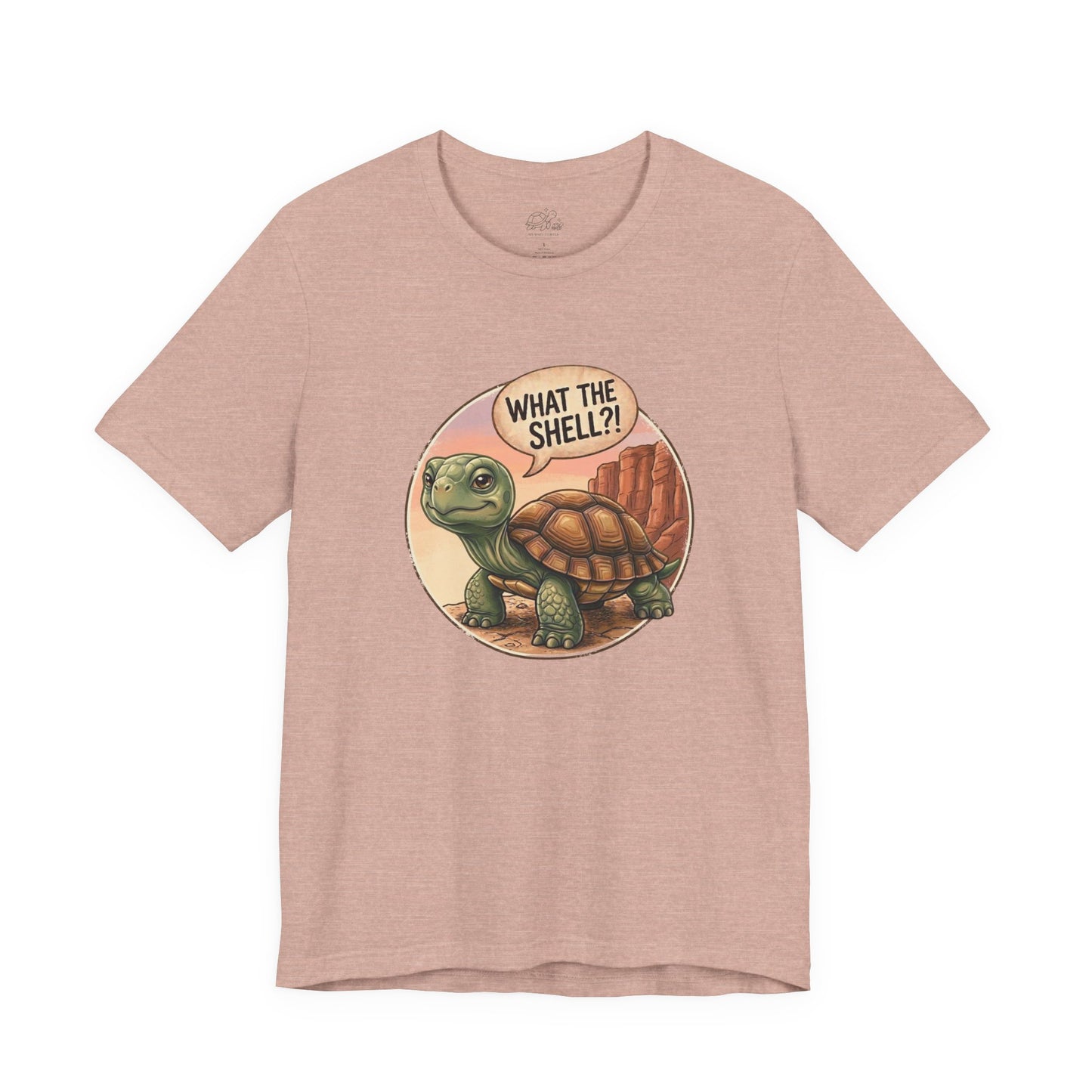 What the Shell?! Adventurous Turtle - Unisex Jersey Tee