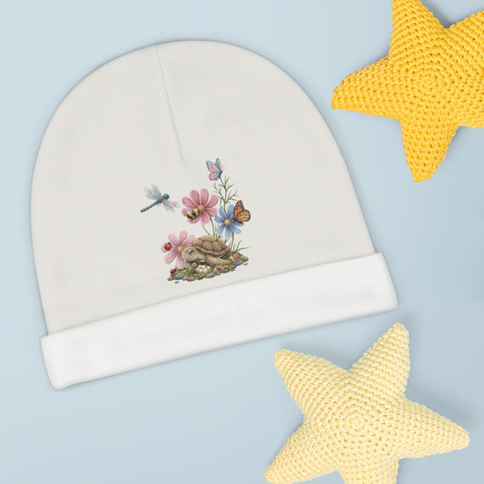 Sunny Playtime Turtle & Friends – Infant Beanie