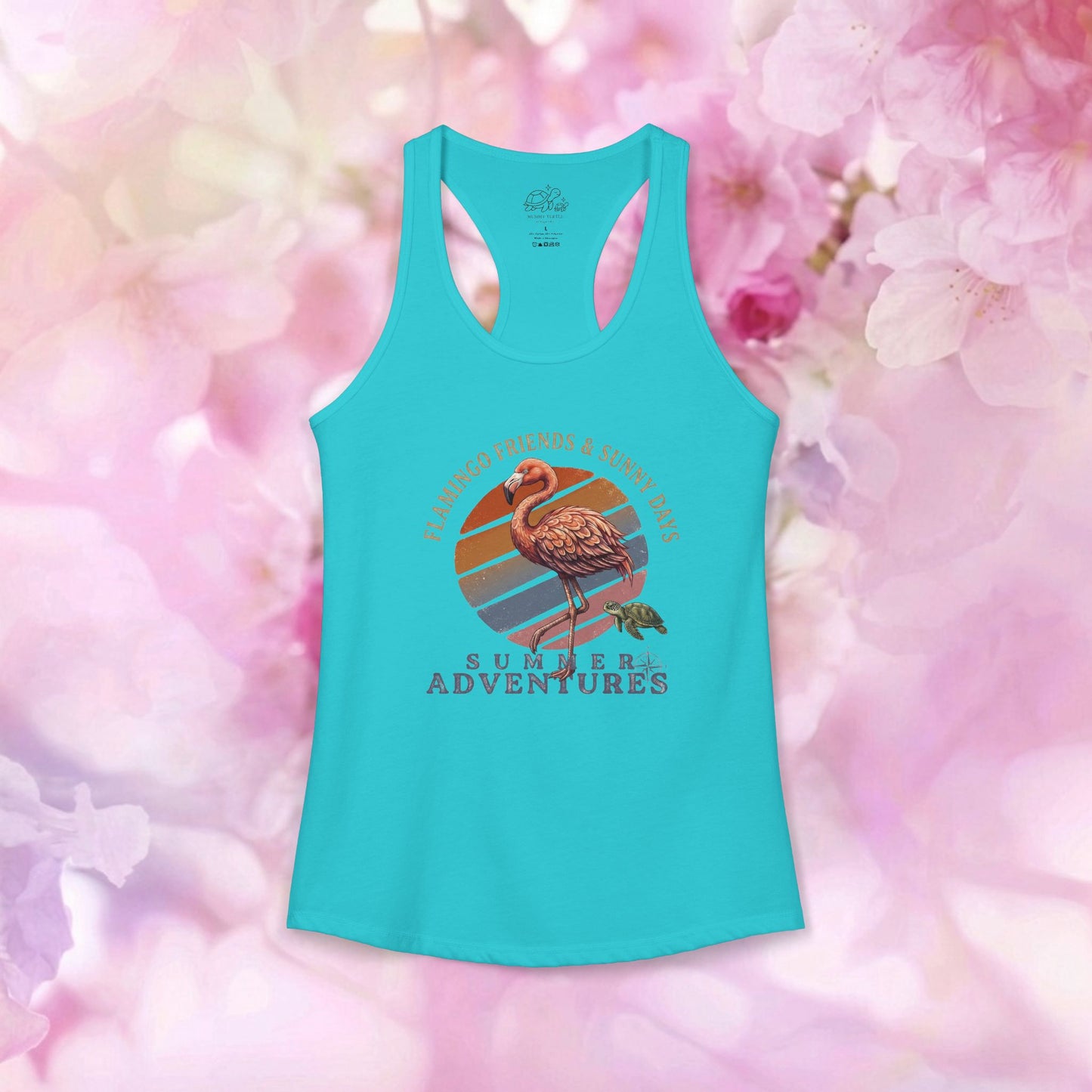 Summer Adventures - Women's Racerback Tank Top