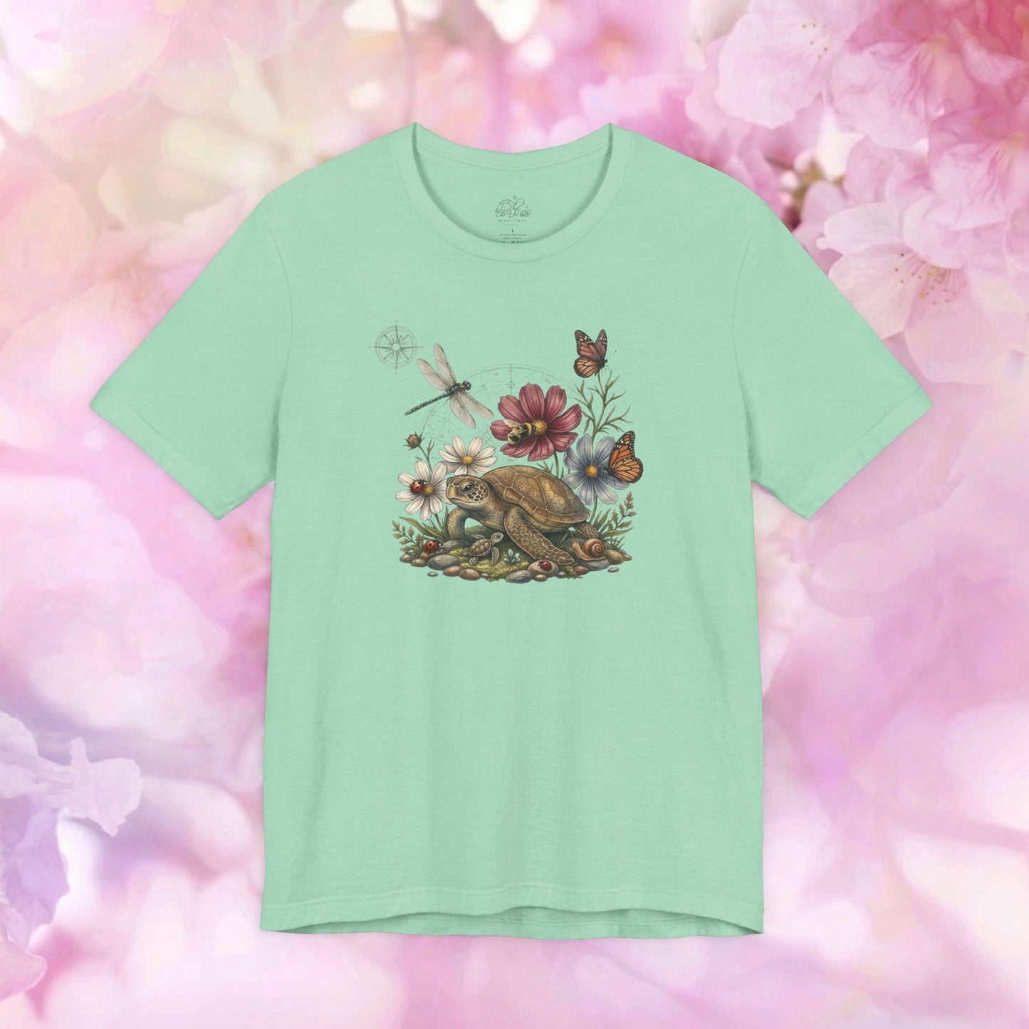 Garden Discoveries Turtle & Friends - Unisex Jersey Tee