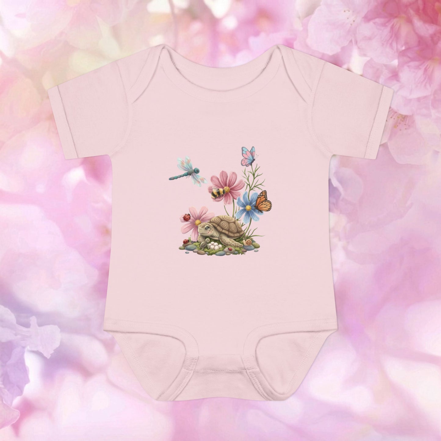 Garden Discoveries Turtle & Friends - Infant Baby Bodysuit
