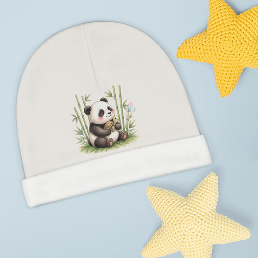 Bamboo Snuggles Panda & Turtle – Infant Beanie
