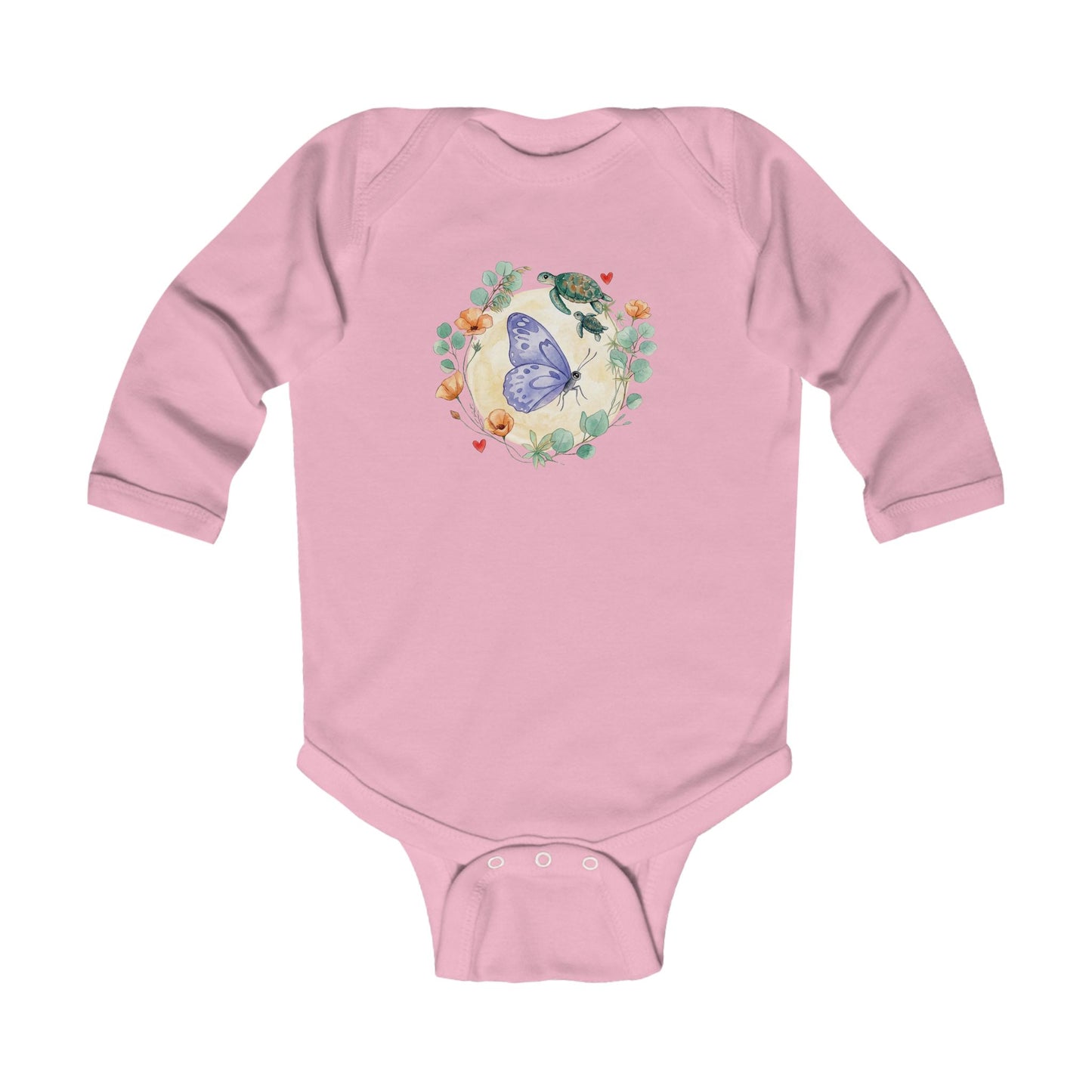 Butterfly Moon Garden - Infant Long-Sleeve Bodysuit