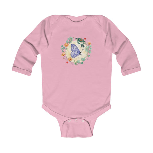 Butterfly Moon Garden - Infant Long-Sleeve Bodysuit