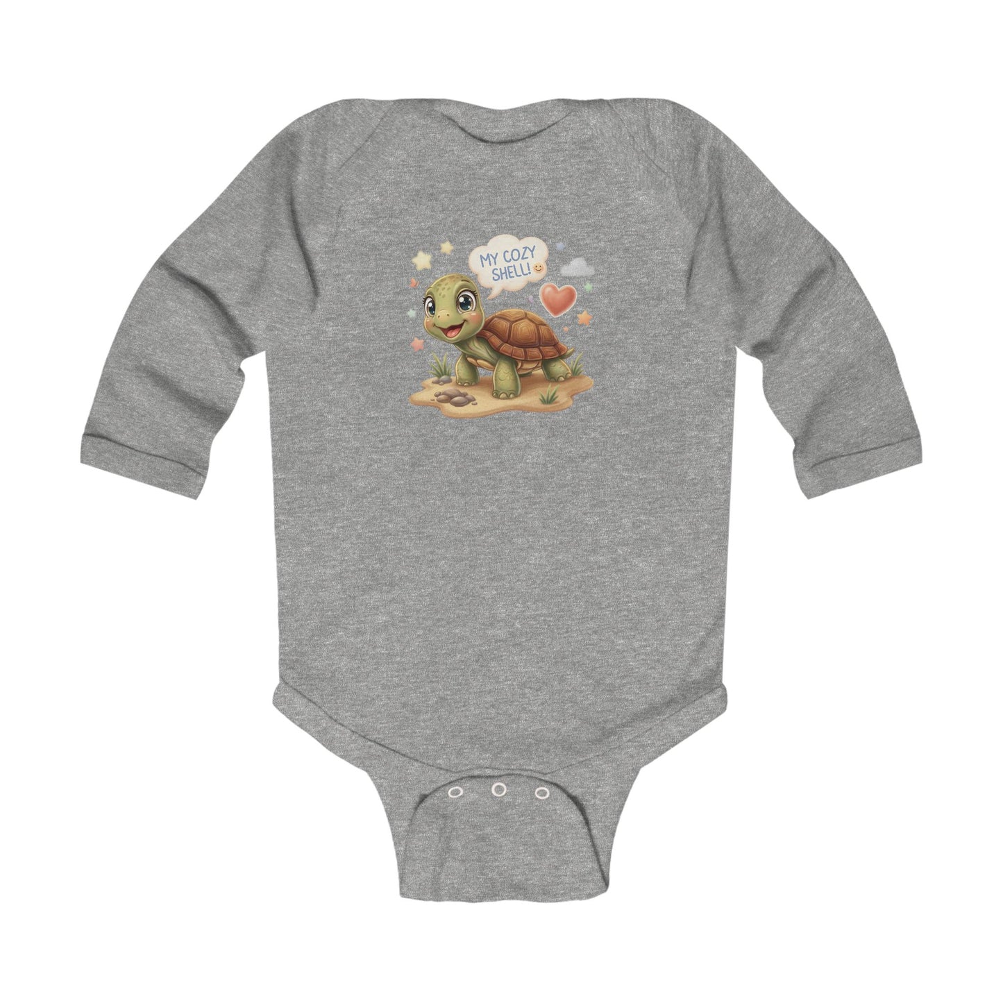 My Cozy Shell Snuggle - Infant Long-Sleeve Bodysuit