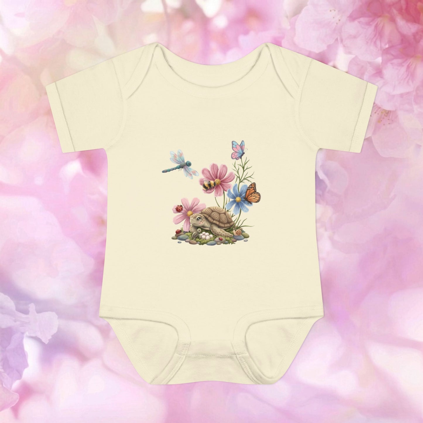 Garden Discoveries Turtle & Friends - Infant Baby Bodysuit