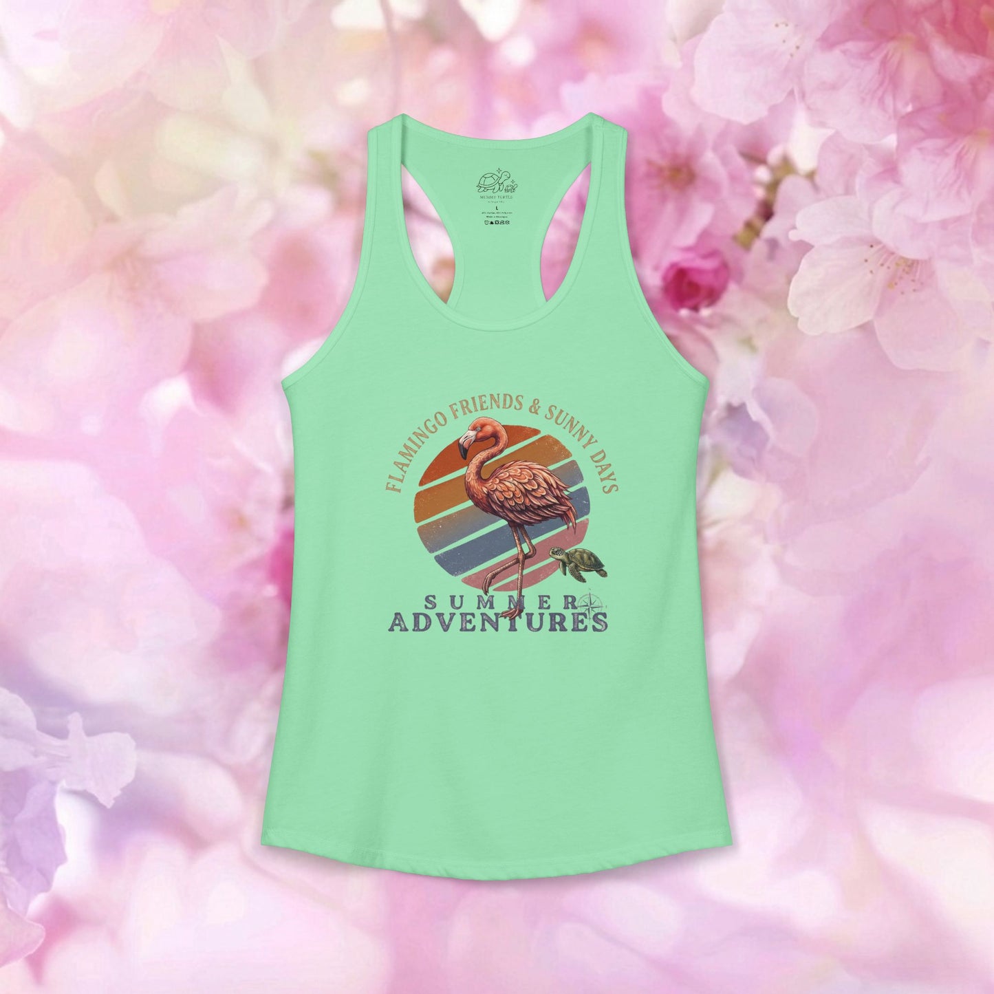 Summer Adventures - Women's Racerback Tank Top