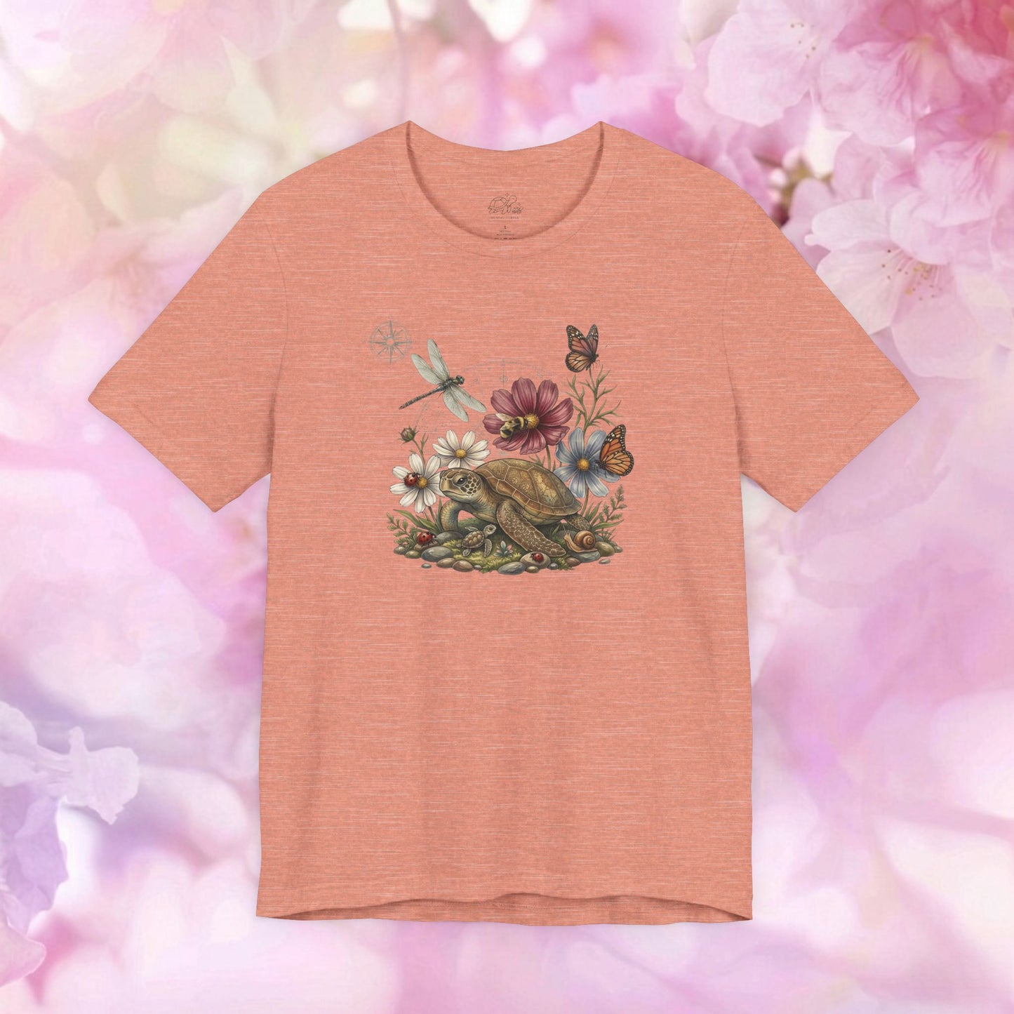 Garden Discoveries Turtle & Friends - Unisex Jersey Tee