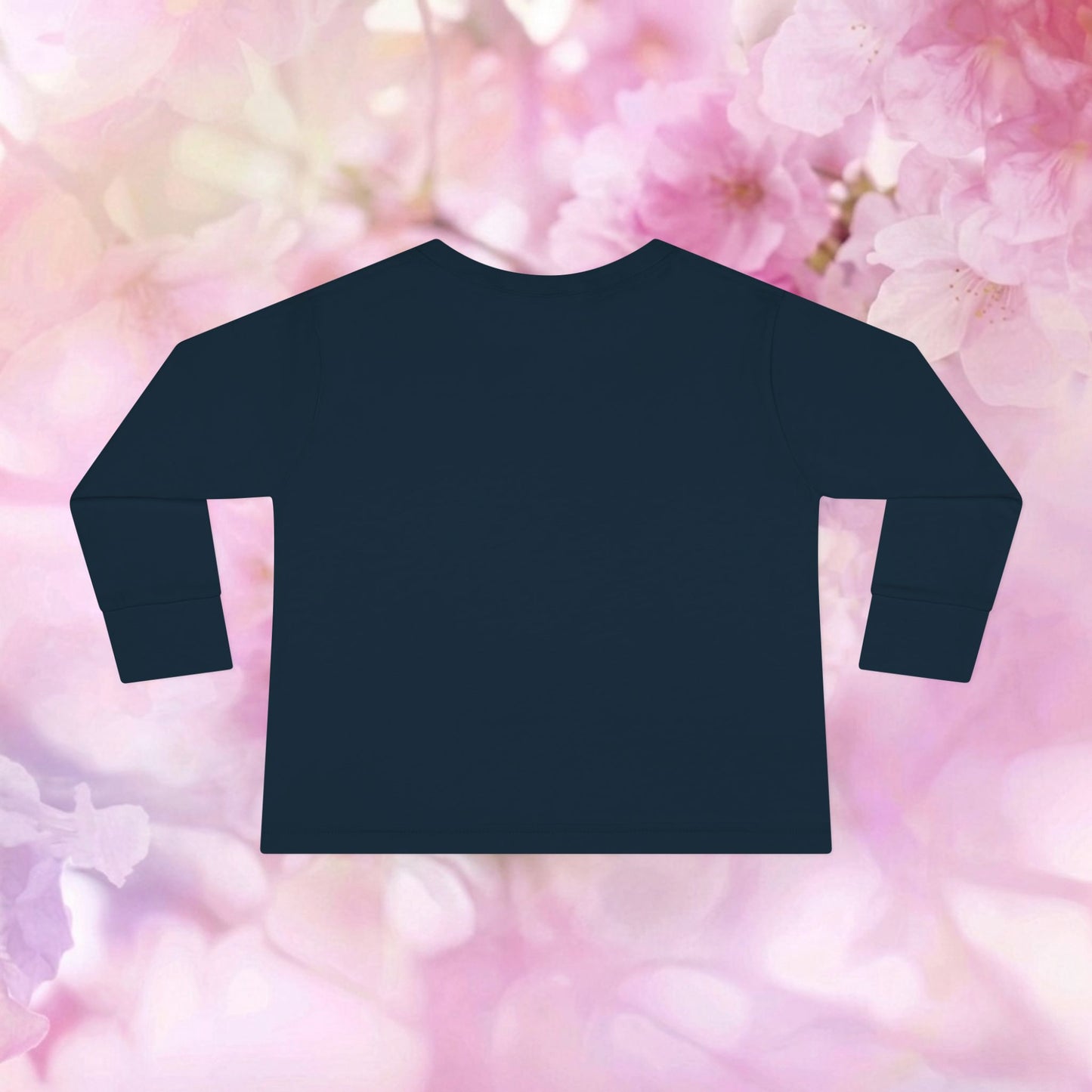 Sweet Meadow Whispers Bunny & Turtle – Toddler Long-Sleeve Tee